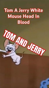WB Splatter Beta Tom and Jerry Tom A Jerry White Mouse Head In Blood #warnerbrossplatterbeta