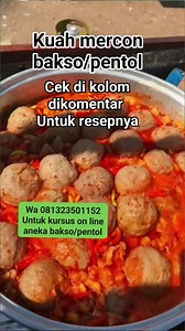85K views · 657 reactions | Kuah bakso/pentol mercon #kuahmercon #resepkuahmercon #fypviralシ | E Tatang Sutisna | Facebook