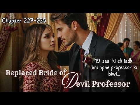 Replaced Bride of Devil Professor 227-235 | College Love dark story | Forced Marriage