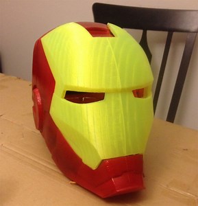 #3DPrinting Motorized Iron Man helmet #3DThursday