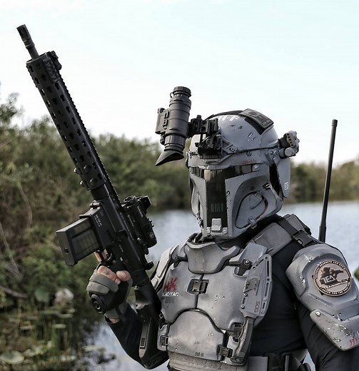 Galac-Tac Project is Real-Life Star Wars Mandalorian Armor, Here's Another Look