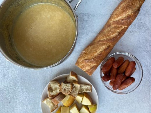 Beer and Cheese Fondue