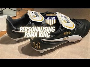 Customising Puma King Football Boots