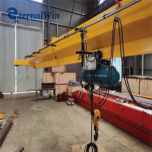 [Hot Item] High Quality Industrial Electric Hoist Single Girder Bridge 5 Ton Lifting Crane