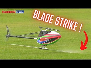 SHOCKING BEHAVIOUR ! GROUND BLADE STRIKE | SAM SMITH - EXTREME RC HELI 3D | T-REX 700X DOMINATOR