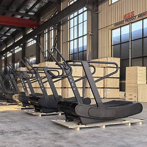 [Hot Item] Non-Electric Curved Treadmill Commercial Cardio Trainer Manual Self-Powered Commercial