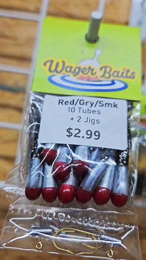 Soft plastic tube jigs! Been around for years and still a must have for your tackle box! Www.wagerbaits.com #crappiefishing #crappiejigs #crappie #fishing #fishinglures #fishinggear #fishingequipment #tacklebox | Wager Baits LLC