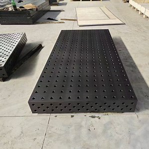 [Hot Item] 3D Cast Iron Steel Welding Table with Oxide Scale and Nitriding Fixture System and Accessories, Specifically for Welding Stations.