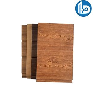 [Hot Item] Waterproof Teak Texture PU Insulated Metal Sandwich Wall Panel for Prefab House and Apartment Exterior Wall Decorative Cladding Systems