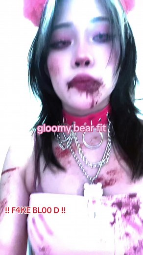 gloomy bear #fyp #gloomybear #halloween