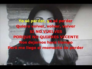ANA GABRIEL VOLVER VOLVER con letra