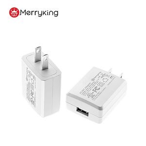 [Hot Item] Us Plug Mobile Phone Charging 5V 1A USB Single Port Smartphones Travel USB Charger Adapter USA for Cellphone