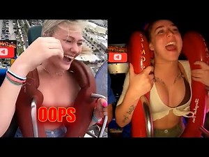 Slingshot Ride Girl Fail Compilation | Funny and Shocking Moments #19