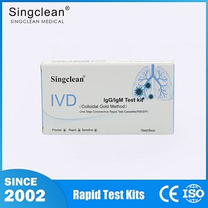 [Hot Item] Singclean High Accuracy Multi-Specification Igg/Igm Antibody Test CE Marked Device for Easy Operating