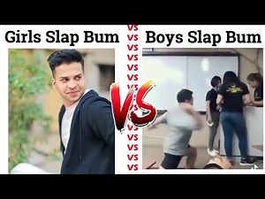 Girls Slap👧🏻 Bum👋🏻VS Boys Slap👦🏻 bum👋🏻 ‪@Tubelightvs‬ #memes #girlsvsboys #slap