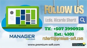Si deseas tener el control de tu empresa 24/7 prueba nuestra aplicación PSK MANAGER la cual gestiona todas las estadísticas de tu empresa a TIEMPO REAL! desde la Nube, dándote toda la seguridad que tu empresa y Tú mereces. Bancos, Cuentas por cobrar, cuentas por pagar, caja chica, clientes, artículos, proveedores, y mucho mas en una sola aplicación Web desde tu Móvil o PC. Para mayor información contáctame: Skype: ricardo.shortt Correo: rshortt@premium-soft.com Whatsapp: 58 0414-0602727 Telf: 50