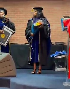 VIDEO: Moment Nigerian Comedienne, Helen Paul, Received Her Professorship In U.S. Varsity 📹 credit: itshelenpaul | Africom