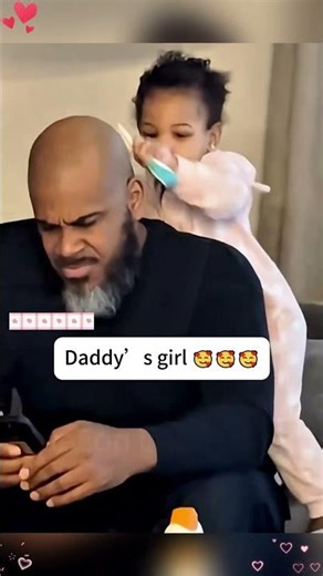 Daddy’s girl 🥰🥰🥰#baby #dad #daughter #daddysgirl #love