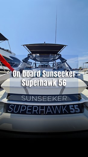 15K views · 205 reactions | Discover the new Sunseeker SuperHawk 55 with our Maurizio Bulleri! The full review is out on our YouTube channel! @mauriziobulleri @the_boat_show @sunseeker_int @sunseekeritalyofficial . #sunseeker #sunseekersuperhawk55 #superhawk55 #boatyourlife #engines #engine #speedboat #powerboats #power #adrenaline #adrenalineboats #speeding #speedup #speed #nodi #miles | The Boat Show | Facebook