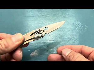 True Utility Skeleton Knife Open Frame Lock Knife