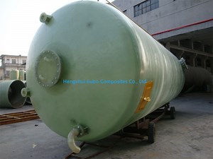[Hot Item] GRP FRP Tanks for HCl Storage in Mannheim Potassium Sulphate Plant