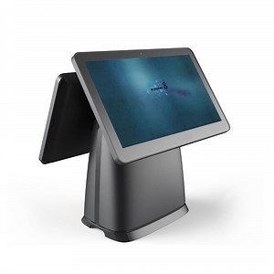[Hot Item] 15.6-Inch All-in-One Cash Register Capacitive Touch Dual Screen POS System with Customer Display