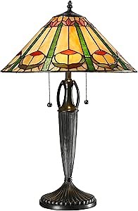 Dale Tiffany STT13018 Quill Table Lamp, Multicolor - Amazon.com