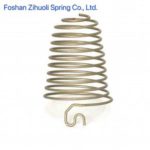 [Hot Item] Customized 65mn Wire Forming Spring Steel Car Parts Compression Conical Spring Taper Tower Spring