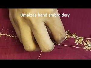 Hand embroidery neck design l hand embroidery kurti design