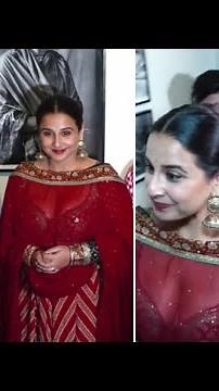Vidya Balan Looks More Young In Latest Appearance In Red Dress | At Padma Shri Sudharak #vidyabalan