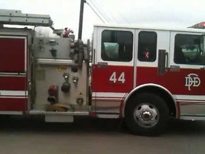 Dallas Fire Rescue Station 44 full response
