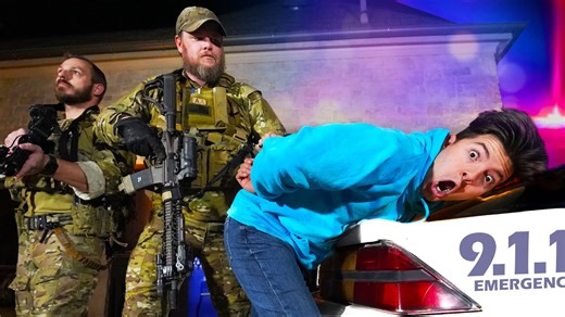 I Challenged an Actual SWAT Team to Hide and Seek at 3am... | Preston Tv