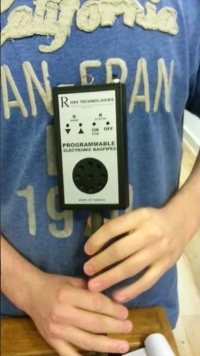 Ross electronic bagpipe