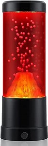 Volcano Lamp,Battery Powered Night Light with Volcano Eruption Effect,Desk Lamp for Room Office Desktop Decoration,Mood Lamp for Adults and Kids,Novelty Gifts for Boys and Girls