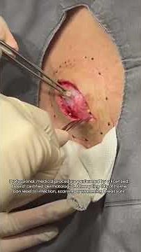 I know you all like a good squeeze, but sometimes it's better to get a cyst out whole:⁠