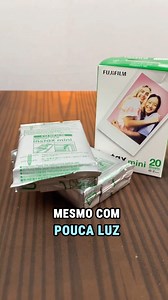  Capture momentos, crie memórias! Com o Filme Instax Mini Fujifilm,...