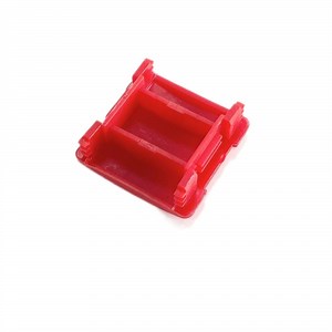 [Hot Item] Plastic Red End Caps C-Beam Channel Plugs Steel Caps Channel Strut Fittings