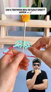 15K views · 107 reactions | Toothpick Bow Experiment?! 勞 | Man of Hacks | Facebook