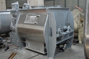 [Hot Item] Double Shaft Paddle Mixer Paddle Mixer Powder Paddle Mixer