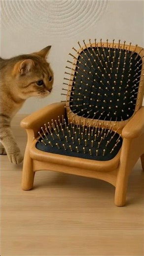 SofaSoGood｜Ep.24🤣 When the cat realized the comb sofa scratches his back!