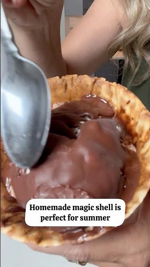 Homemade Magic Shell The Perfect Summer Treat