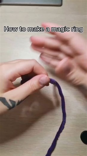 How to start a Magic ring.. #crochet #crochettips #amigurumi #magicring #crochettutorials #thewoolshoppe #yarnhual #yarnaddict | The Wool Shoppe