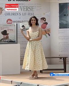 Alia Bhatt Launches Her First Children's Picture Book With Sister & Mom #aliabhatt #spotted #booklunch | Bollywood Paparazzi