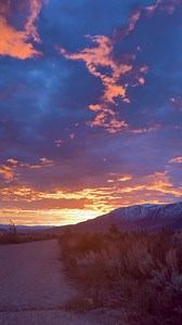 3.9K views · 410 reactions | A perfect Eastern Sierra sunrise this morning along 395. | Mono County Tourism | Facebook