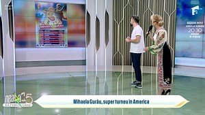 Mihaela Gurau își prezintă la Antena1 la Neatza cu Razvan si Dani datele turneului pe care îl va susține în America în luna octombrie impreuna cu Directia 5 si #CristinaVlad 🎼🇺🇸🎤🇷🇴 Turneu organizat de Domnul Branko LIVE 100%, va asteptam in numar cat mai mare sa ne distram asa cum stiu doar noi romanii.. | Branko Little Bucharest