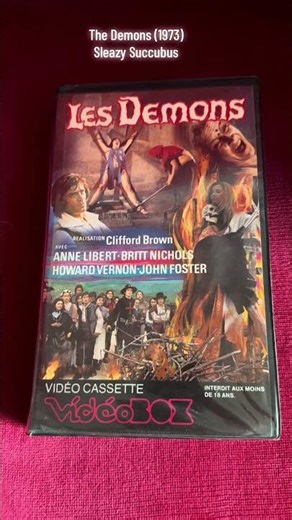 The Demons (1973) Jess Franco Naughty Nuns French 1980’s Vhs