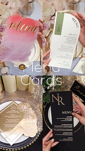Presenting our Menu Card Collection! ✨ Elevate your dining experience with our exquisite array of custom-designed menu cards, tailored to suit any event theme. Explore our wholesale offerings and personalized options to create a dining presentation that leaves a lasting impression. Contact us today to discuss how we can elevate your event with our unique Menu Card Collection! #EventMenus #CustomDesigns #JanicePaper | Janice Paper | Facebook