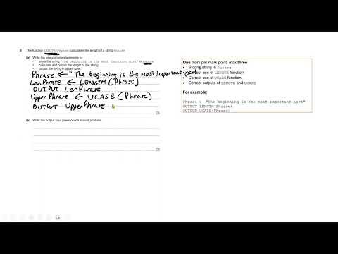 Q8 pseudocode library routines