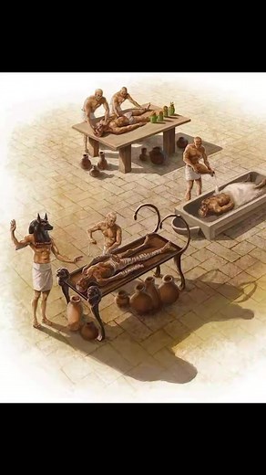 Drawing whit process of mummification. #mummificationprocess | Tell El Amarna Egypt Akhetaten