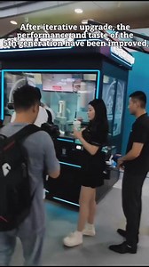 The 5th generation COFE+ robot cafe is popular at the Expo | COFE+ | Facebook